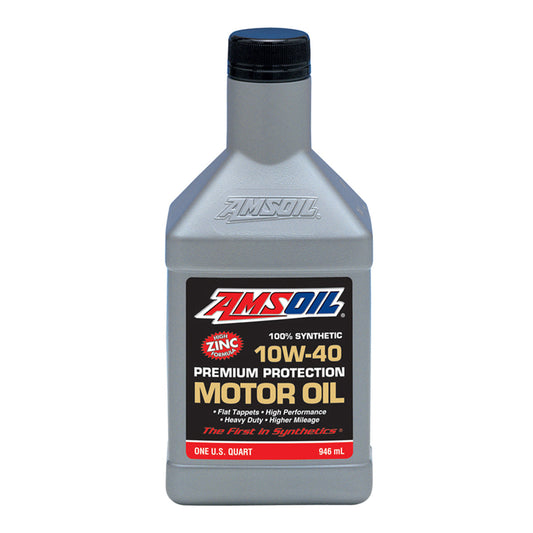 AMSOIL 100% Synthetic Oil Premium Protection 10W40 1 Quart
