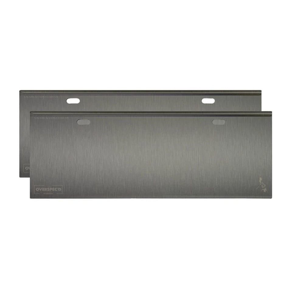 Overspec'D Auto Plate Frame Holder Satin Finish