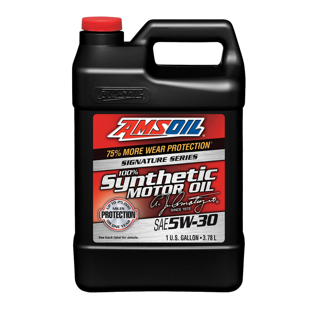 AMSOIL 100% Synthetic Gasoline Oil Signature Series 5W30 1 Gallon