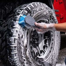 Load image into Gallery viewer, Chemical Guys Blue Stiffy Brush for Tires

