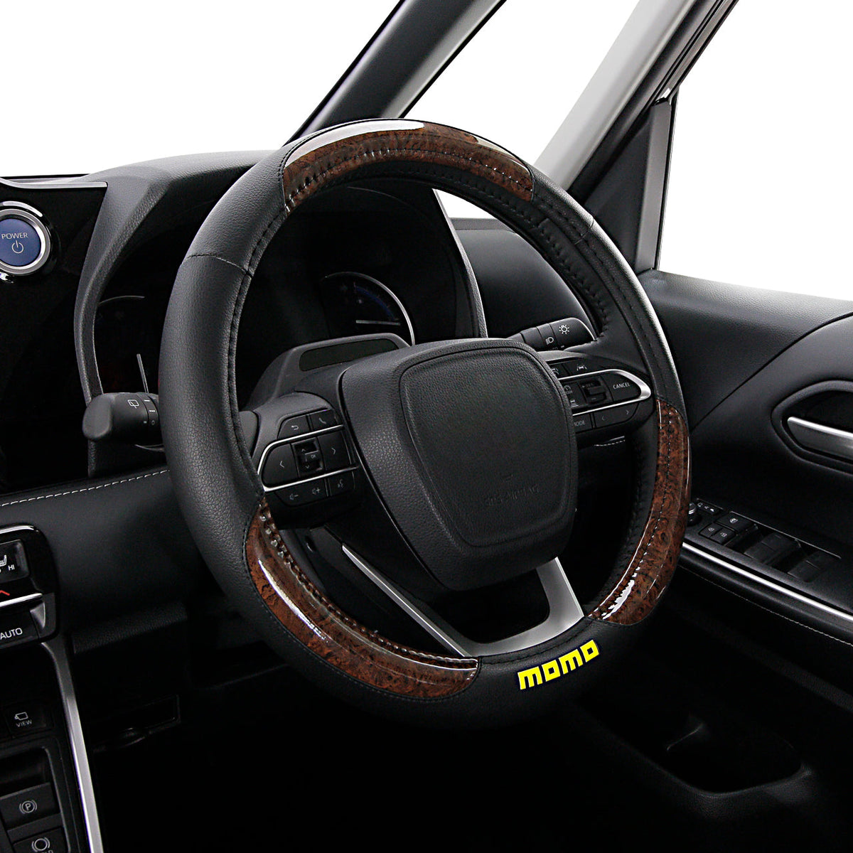 MOMO Steering Cover Briar Black/Brown
