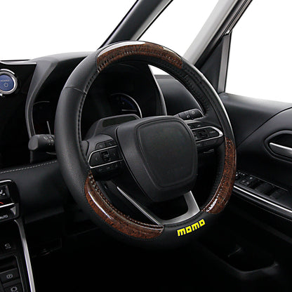MOMO Steering Cover Briar Black/Brown