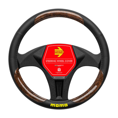 MOMO Steering Cover Briar Black/Brown