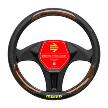 Load image into Gallery viewer, MOMO Steering Cover Briar Black/Brown

