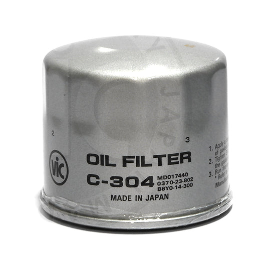 VIC Oil Filter C-304 for Ford Laser. Kia Pride, Sorento, Hyundai Elantra, Getz, Matrix, Tucson