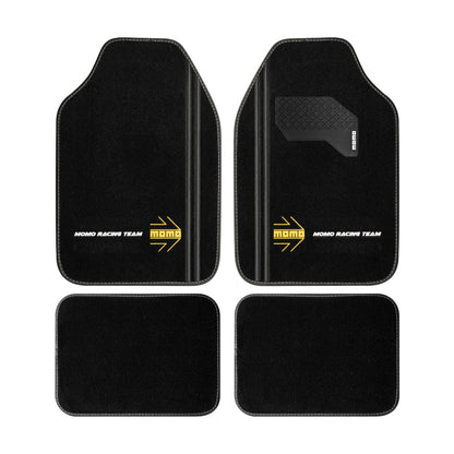 MOMO Universal Car Floor Mat Sport Black