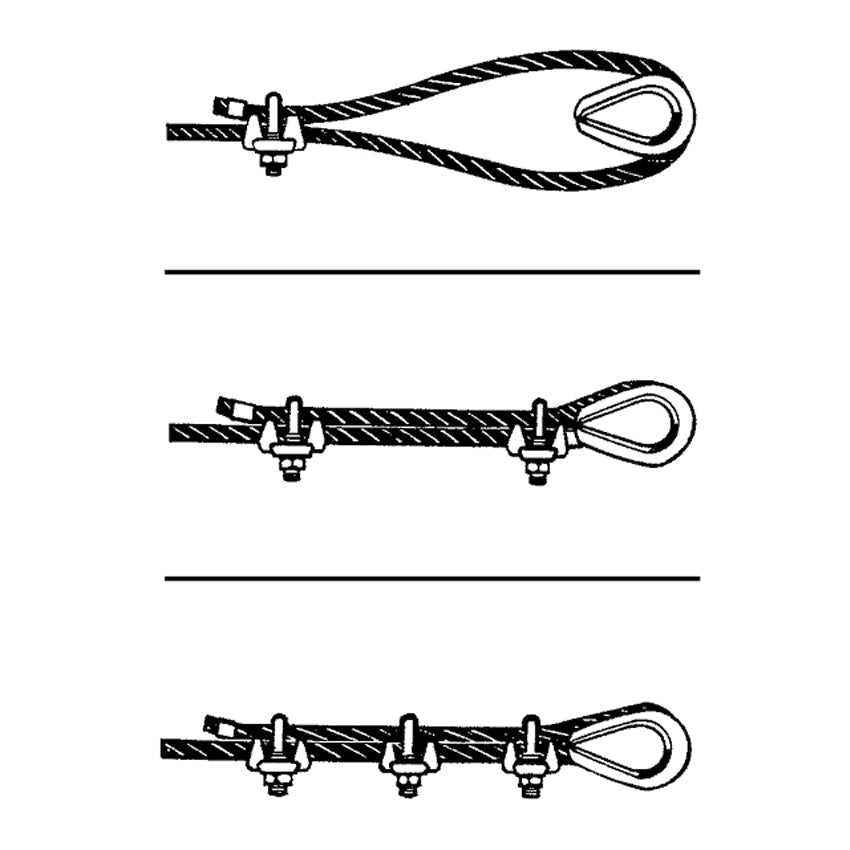 Al Fresco Marine Grade Stainless Steel Cable Clip Lock