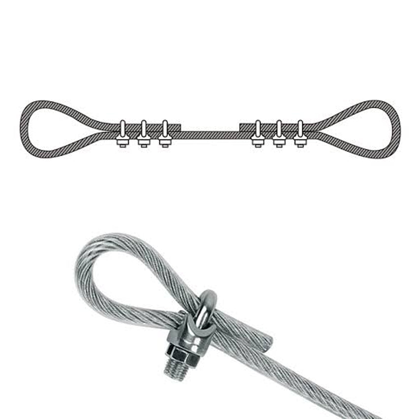 Al Fresco Marine Grade Stainless Steel Cable Clip Lock