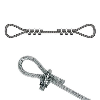Al Fresco Marine Grade Stainless Steel Cable Clip Lock