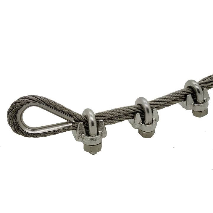 Al Fresco Marine Grade Stainless Steel Cable Clip Lock