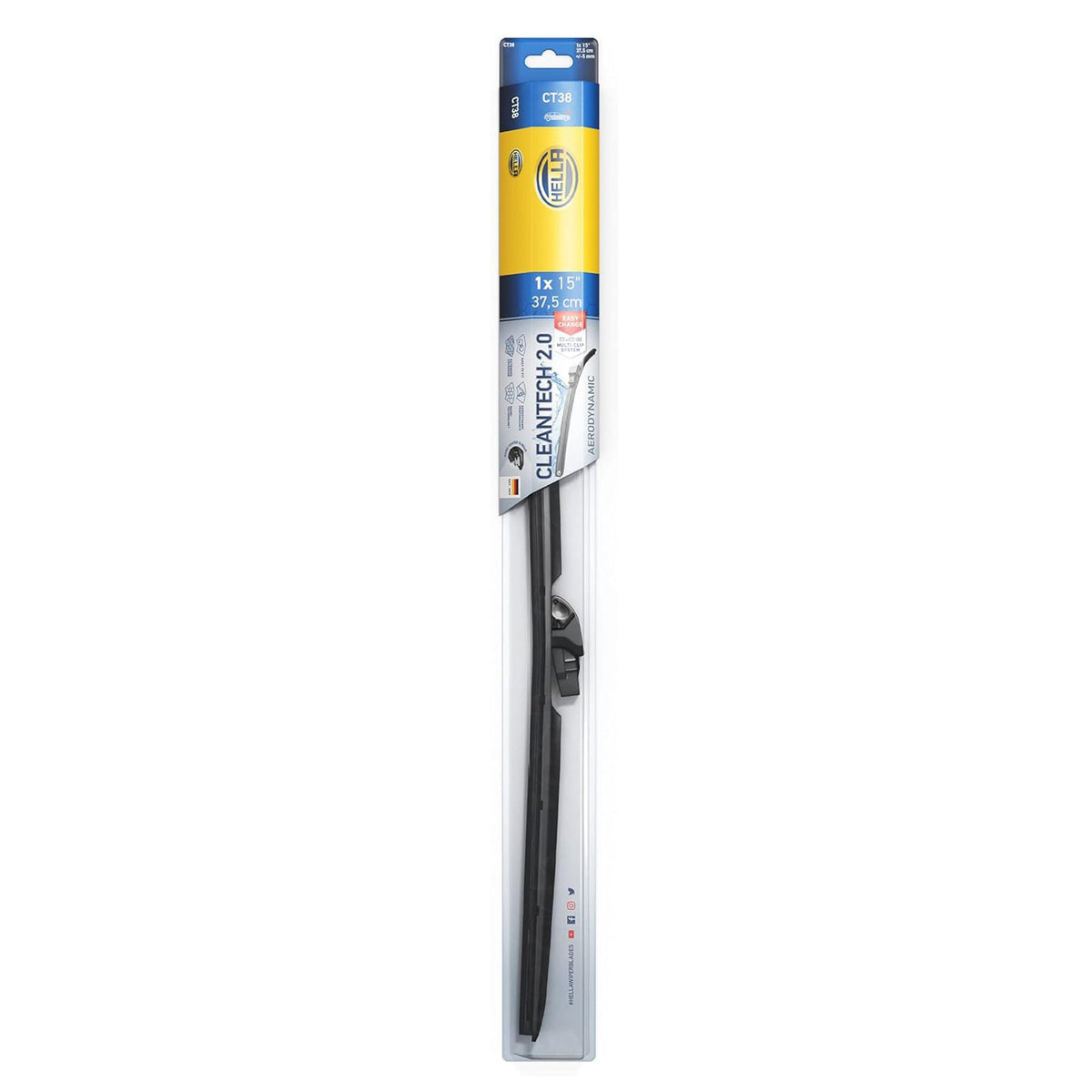 Hella Cleantech Wiper Blade 19"