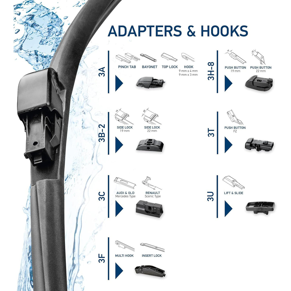 Hella Cleantech Wiper Blade 16"