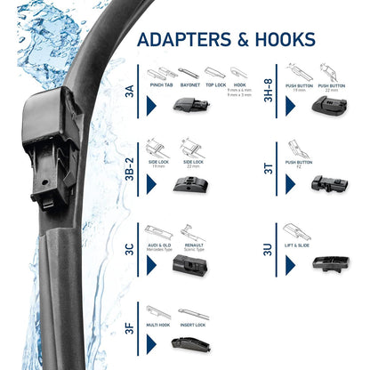Hella  Cleantech Wiper Blade 17"
