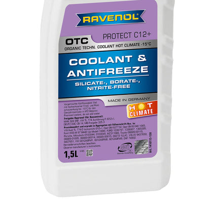 Ravenol Radiator Coolant OTC Hot Climate Antifreeze 1.5 Liter