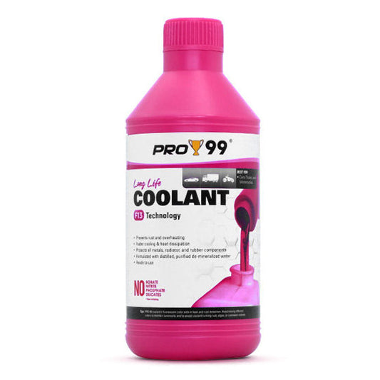 Pro-99 Long Life Coolant Pink 500ml