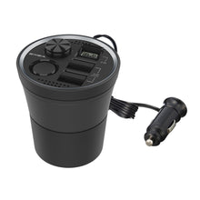 Load image into Gallery viewer, Exea Car Cup Charger with USB and Socket
