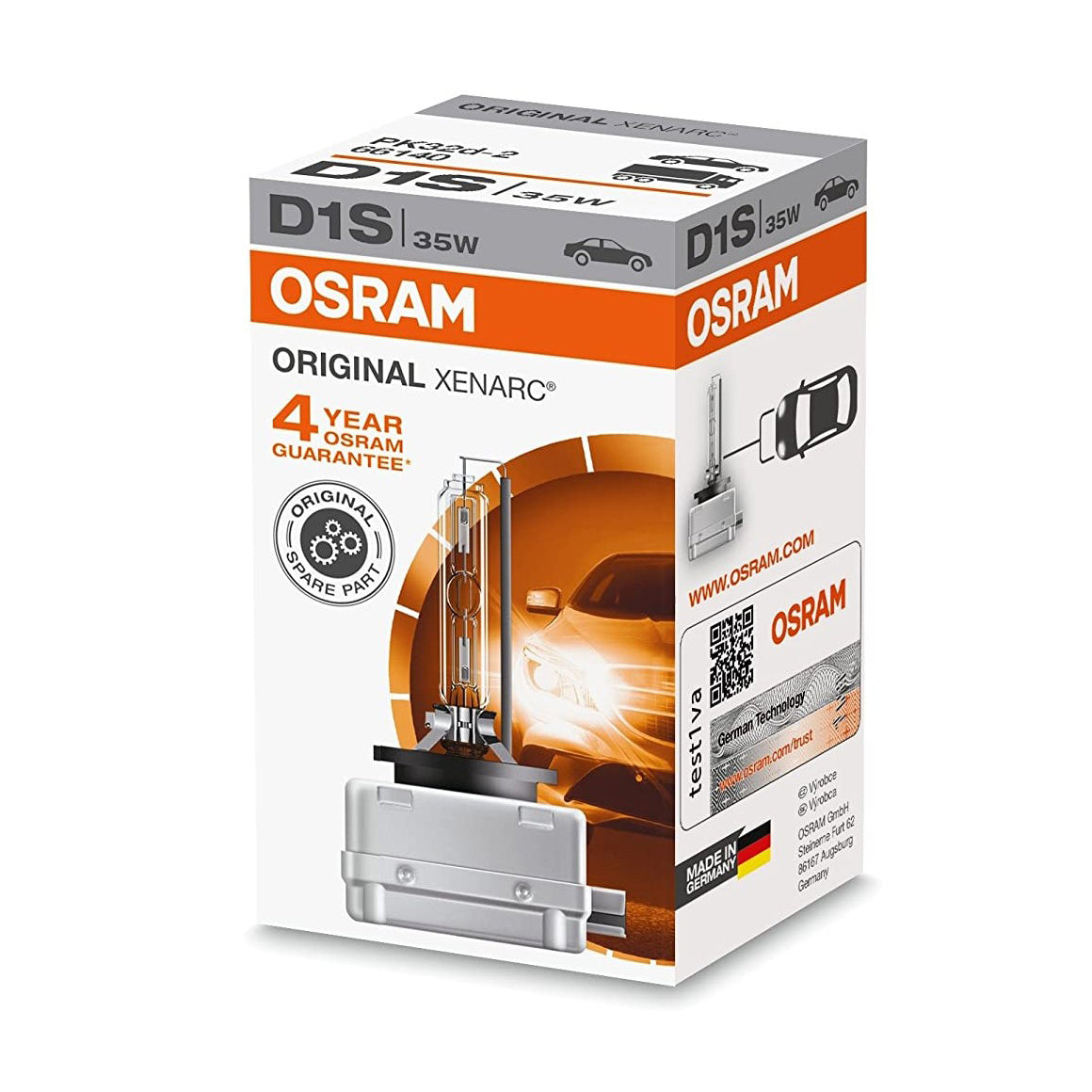 Osram Original Xenarc HID Bulb D1S 4300K
