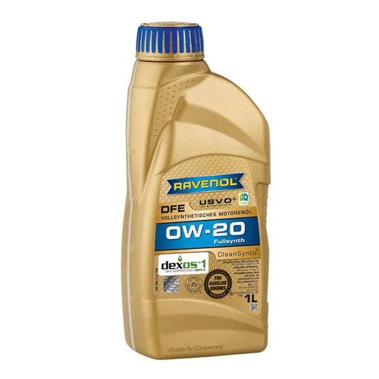 Ravenol Fully Synthetic Clean Synto USVO DFE 0W20 1 Liter