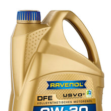 Load image into Gallery viewer, Ravenol Fully Synthetic Clean Synto USVO DFE 0W20 5 Liters
