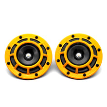 Load image into Gallery viewer, Gaoben Twin Tone Compact Disc Horn 24V 420Hz / 350Hz

