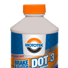 Load image into Gallery viewer, Mototek Brake &amp; Clutch Fluid DOT 3 250ml
