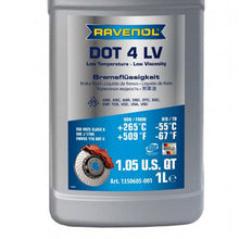 Load image into Gallery viewer, Ravenol Brake Fluid DOT 4 LV 1 Liter
