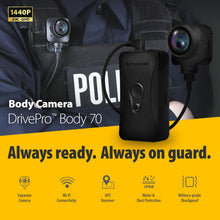 Load image into Gallery viewer, Transcend Body Camera DrivePro Body 70 64GB
