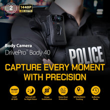 Load image into Gallery viewer, Transcend Body Camera DrivePro Body 40 128GB
