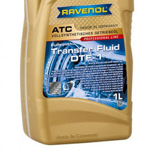 Load image into Gallery viewer, Ravenol Fully Synthetic Manual Transmission Transfer Fluid DTF-1 1 Liter
