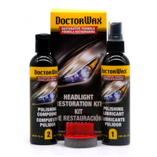 Load image into Gallery viewer, Doctor Wax Headlight Restoration Kit 2 X 4fl. Oz. 2 X 118 mL
