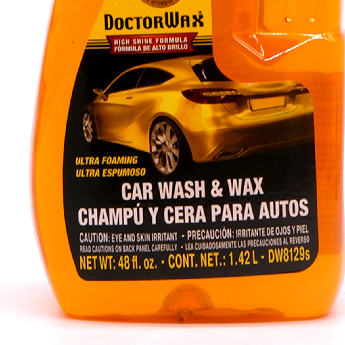 Doctor Wax Intensive Formula Car Wash & Wax 48fl. Oz./1.42 L