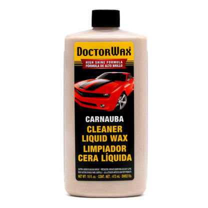 Doctor Wax Carnauba Cleaner Liquid Wax 16fl. Oz./473 mL