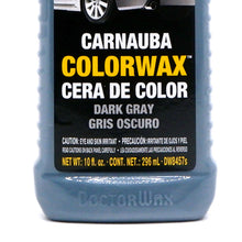 Load image into Gallery viewer, Doctor Wax ColorWax in Carnauba Dark Gray 10fl. Oz./296 ml
