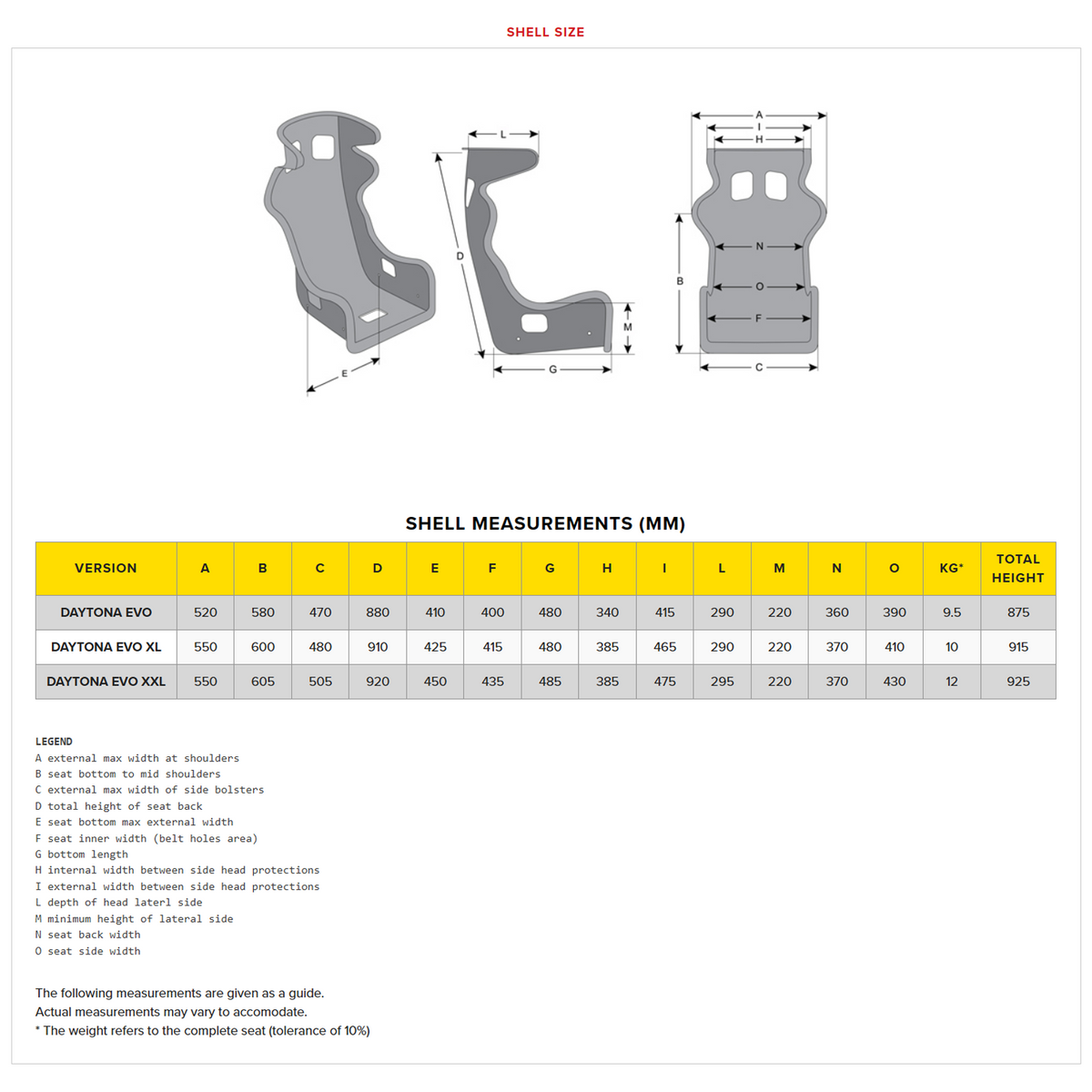 Momo Racing Seat Daytona Evo XL