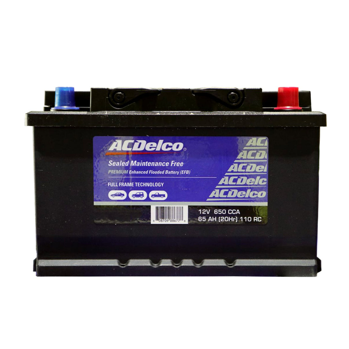 ACDelco Battery EFB DIN75 / BCI 94R / DIN H7 / L4