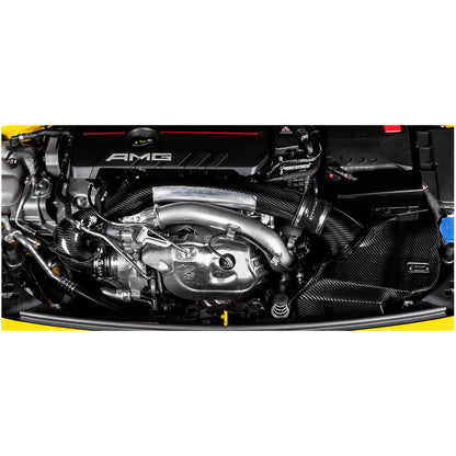 Eventuri Carbon Fiber Turbo Tube for Mercedes A35 AMG