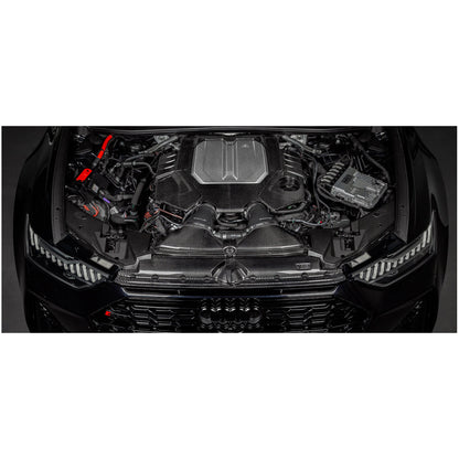 Eventuri Carbon Fiber Black Engine Cover for Audi C8 RS6 RS7