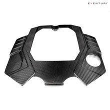 Load image into Gallery viewer, Eventuri Carbon Fiber Black Engine Cover for Audi C8 RS6 RS7
