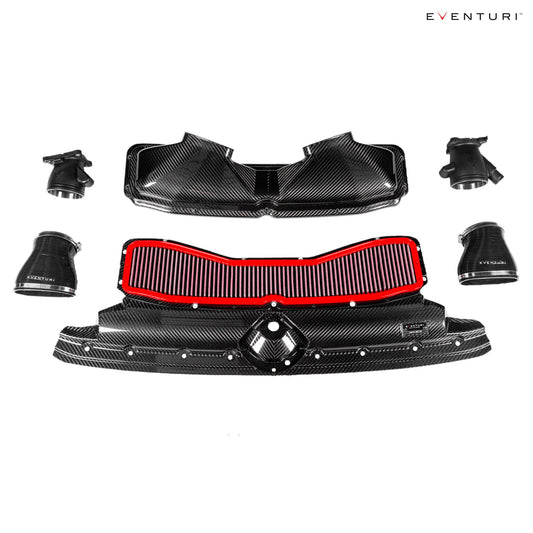 Eventuri Carbon Fiber Black Intake Matte for Audi C8 RS6 RS7