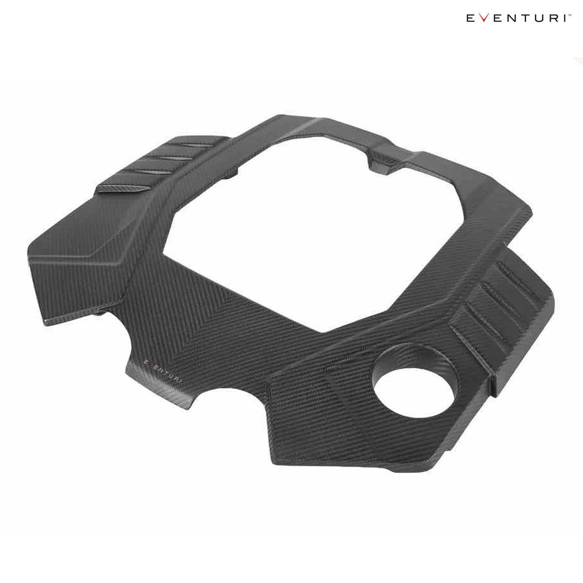 Eventuri Carbon Fiber Black Engine Cover for Audi C8 RS6 RS7