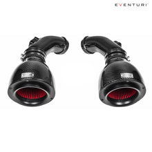 Load image into Gallery viewer, Eventuri Carbon Fiber Full Black Intake for BMW F1X M6
