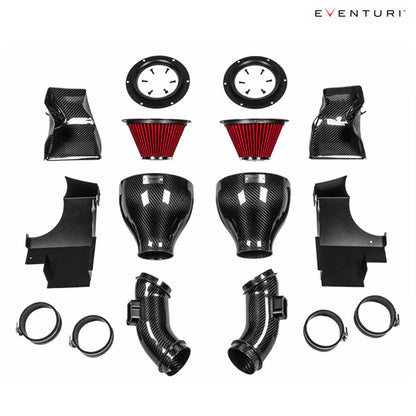 Eventuri Carbon Fiber Full Black Intake for BMW F10 M5