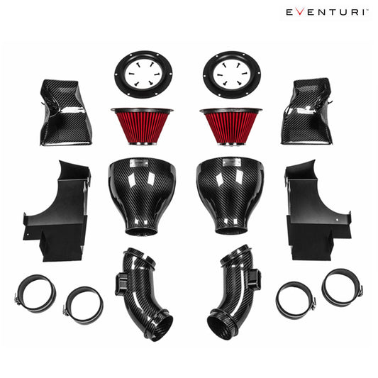 Eventuri Carbon Fiber Full Black Intake for BMW F10 M5