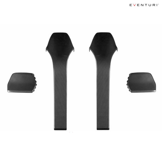Eventuri Carbon Fiber Black Seat Back Covers for BMW F8X M3/M4