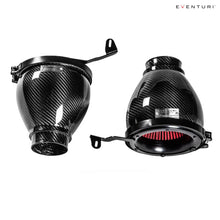 Load image into Gallery viewer, Eventuri Carbon Fiber Full Black Intake with Sealed Carbon Ducts for BMW F8X M3/M4 V2
