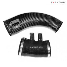 Load image into Gallery viewer, Eventuri Carbon Fiber Black MAF-TUBE and Silicone Hose for Honda FK2
