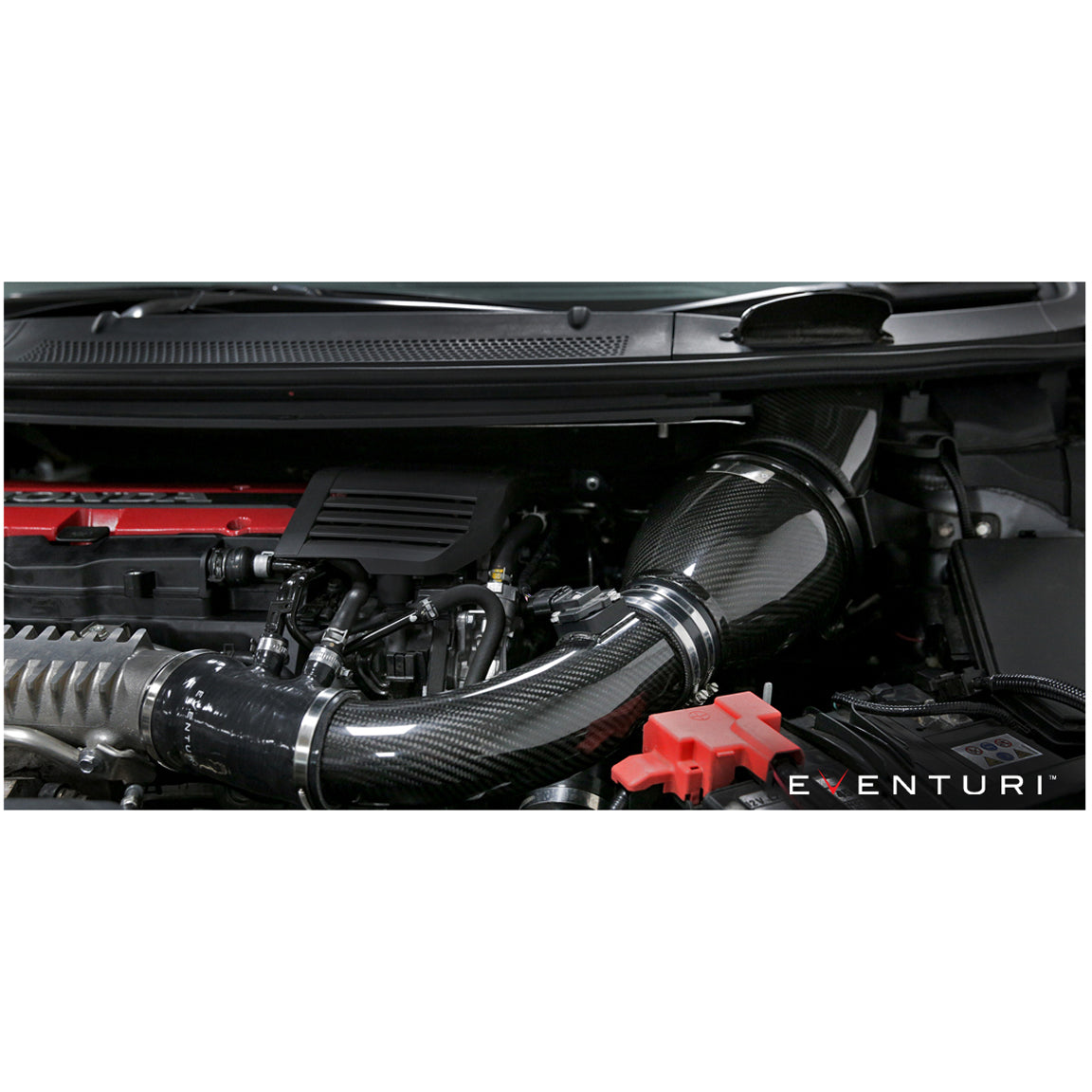 Eventuri Carbon Fiber Intake with Upgraded Carbon Tube for Honda V2 FK2 Civic Type R