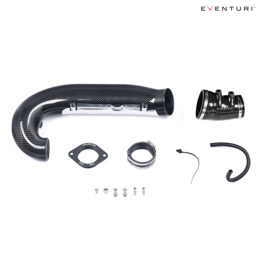 Eventuri Carbon Fiber Oversized Turbo Tube for Honda Civic FK8 V3