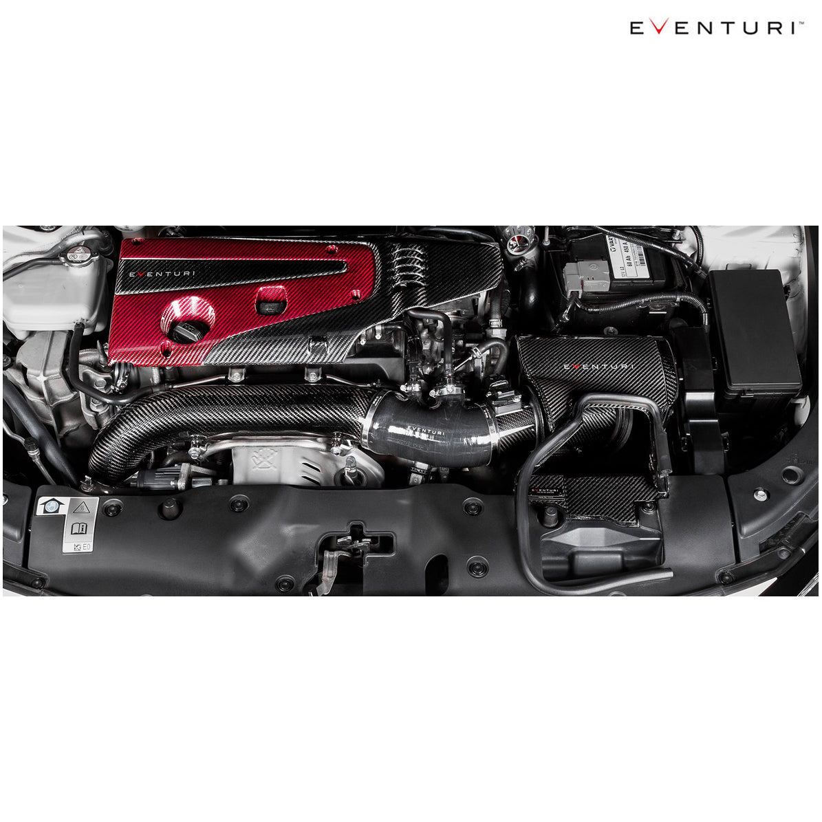 Eventuri Carbon Fiber Black Intake for Honda Civic FK8 Type R