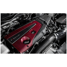 Load image into Gallery viewer, Eventuri Carbon Fiber Engine Cover Red &amp; Black for Honda FL5, FK8 and FK2
